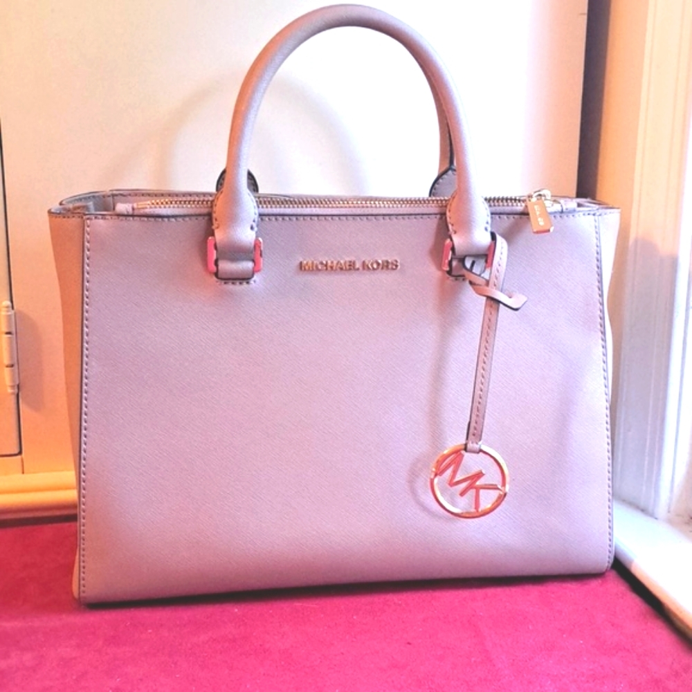 Michael Kors Soft Fawn Pink  Sachel/Crossbody NEW